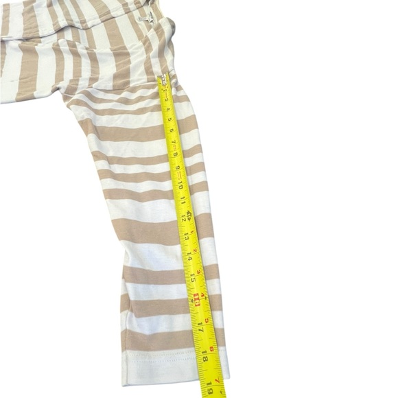 Vtg Christian Dior Brown Gray Striped Long Sweater Cape Cardigan Women’s Medium - Picture 6 of 10